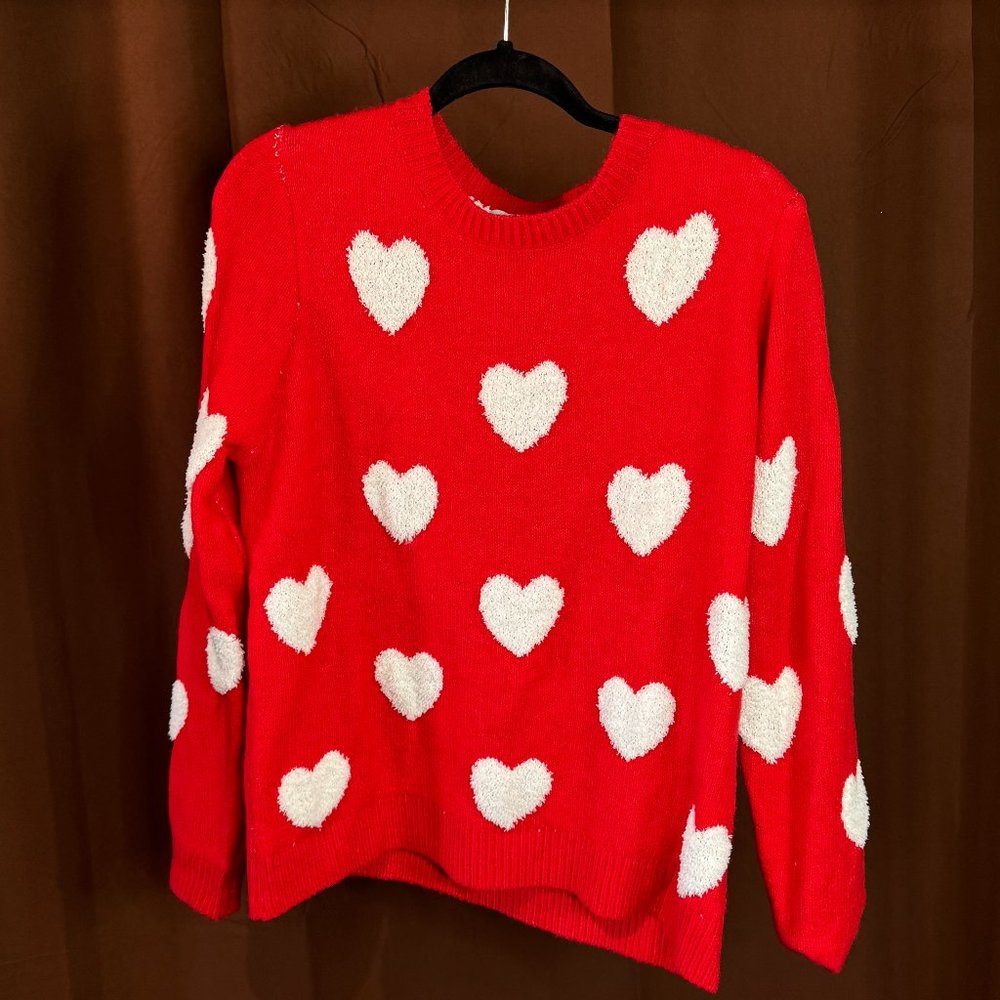 Red Heart Sweater